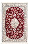 Nain - 6La Tapete 107x161cm - Tapete persa - Rectangular / Vermelho / 107 x 161 cm Rectangular