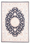 Tabriz - 50 Raj Tapete 167x237cm - Tapete persa - Rectangular / Azul escuro / 167 x 237 cm Rectangular