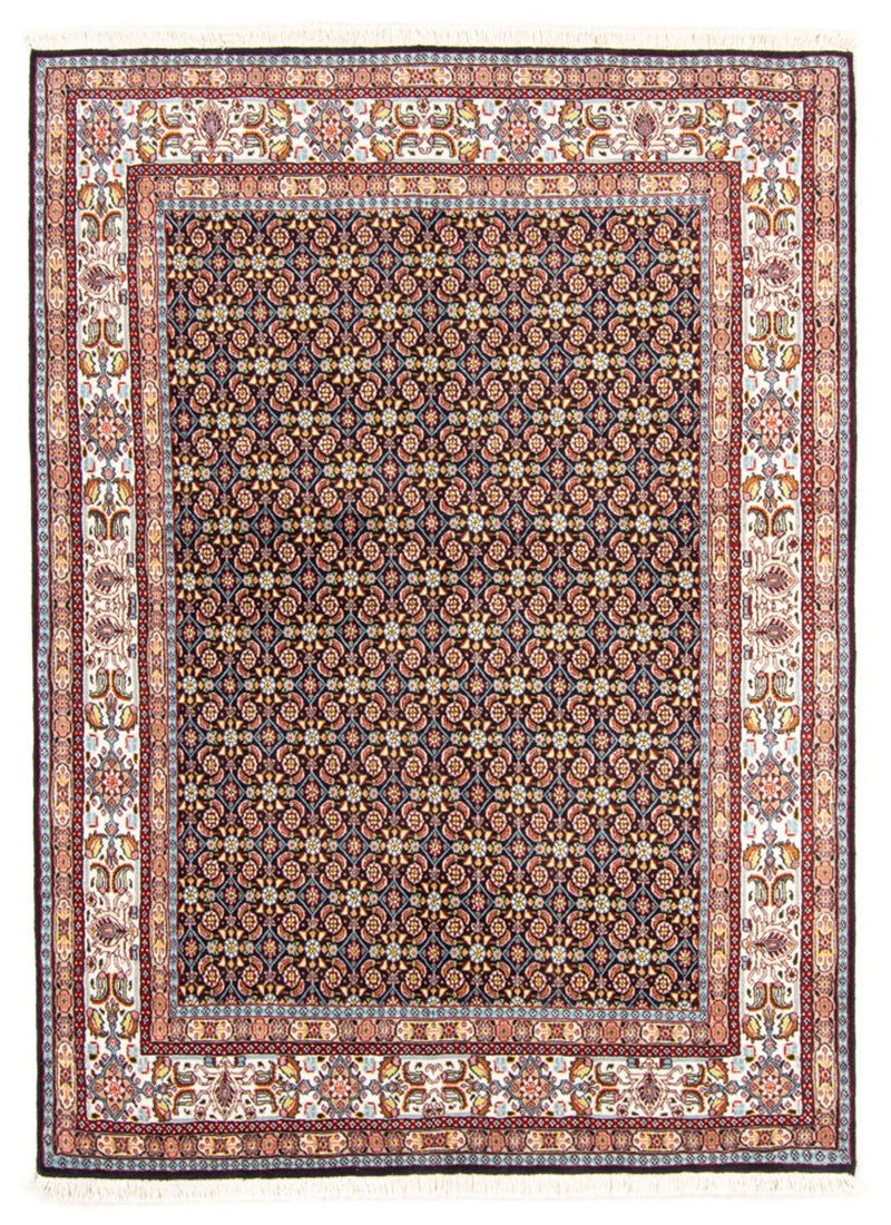 Tapete Persa - Clássico - 198 x 141 cm - azul escuro