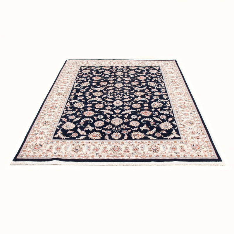 Tapete Persa - Tabriz - Royal - 201 x 149 cm - azul escuro