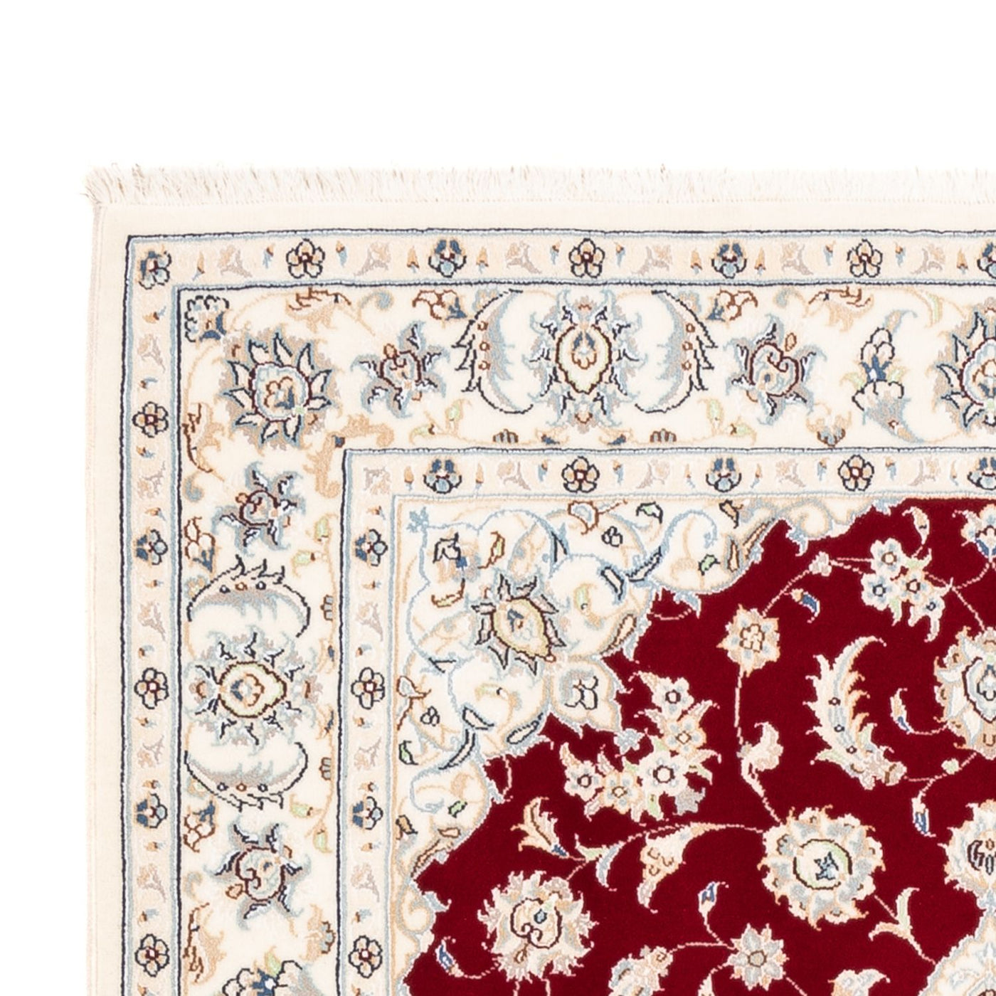 Tapete Persa - Nain - Premium - 174 x 120 cm - vermelho