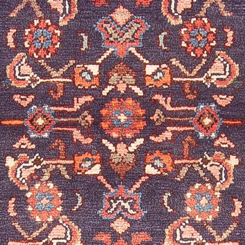 Corredor Tapete Persa - Nomadic - 305 x 104 cm - azul escuro