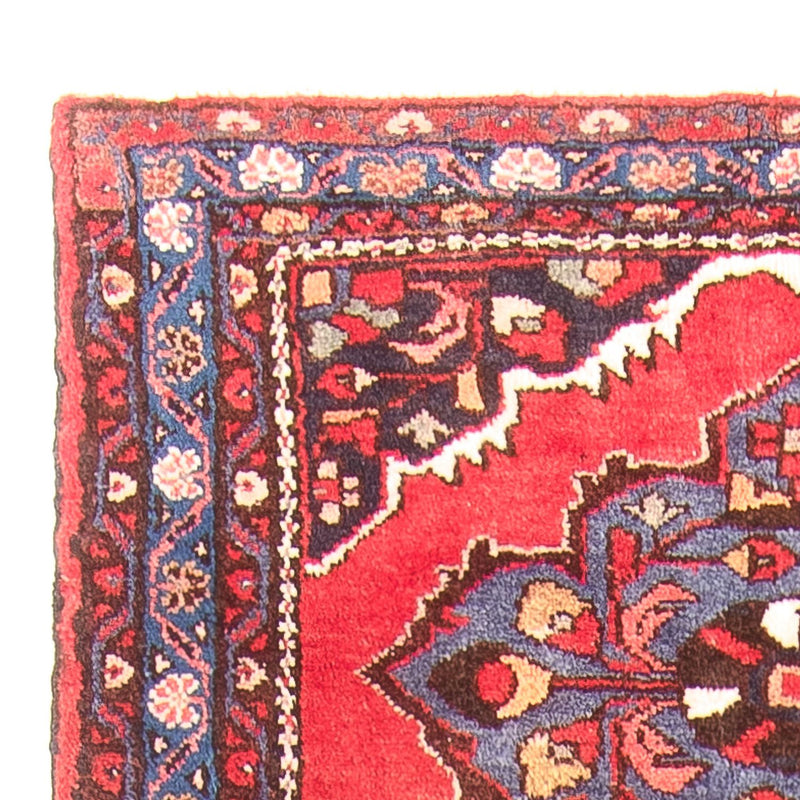 Corredor Tapete Persa - Bijar - 285 x 103 cm - vermelho
