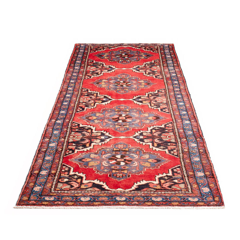 Corredor Tapete Persa - Bijar - 285 x 103 cm - vermelho