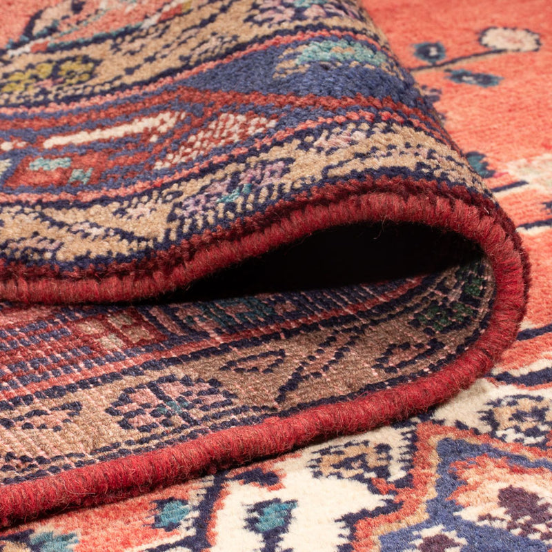 Corredor Tapete Persa - Nomadic - 311 x 126 cm - vermelho