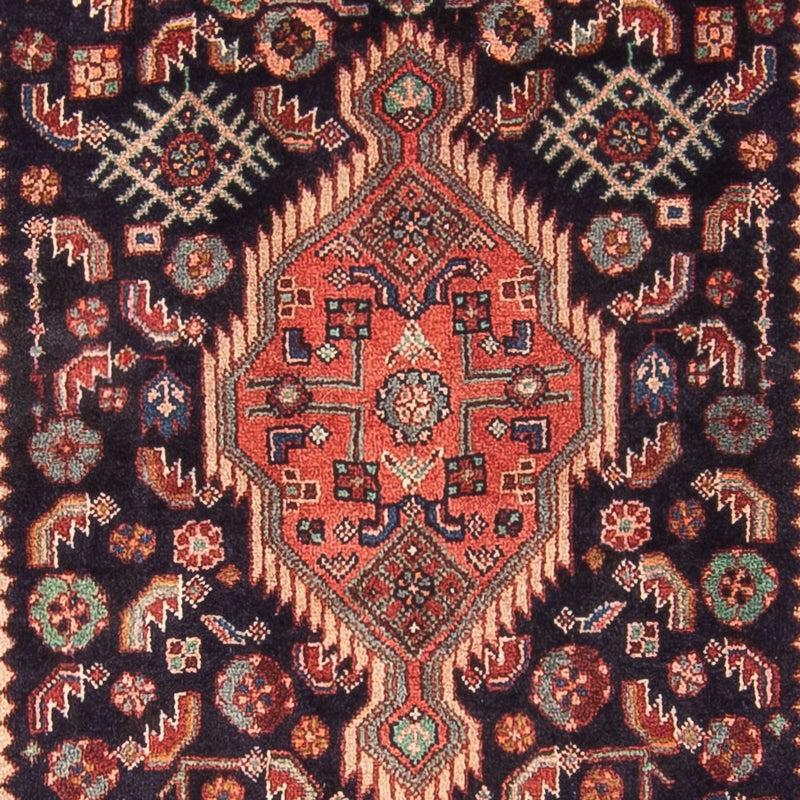 Corredor Tapete Persa - Nomadic - 307 x 97 cm - azul escuro