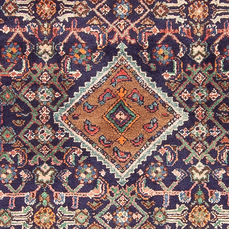 Corredor Tapete Persa - Nomadic - 324 x 111 cm - azul escuro