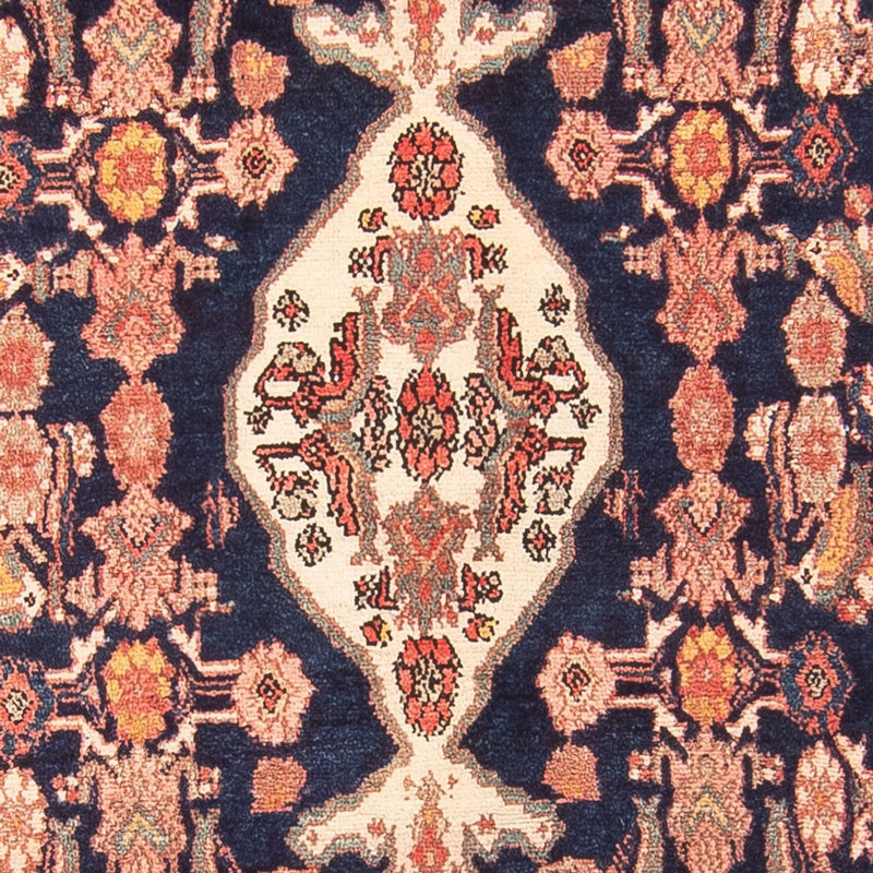 Corredor Tapete Persa - Nomadic - 322 x 107 cm - azul escuro