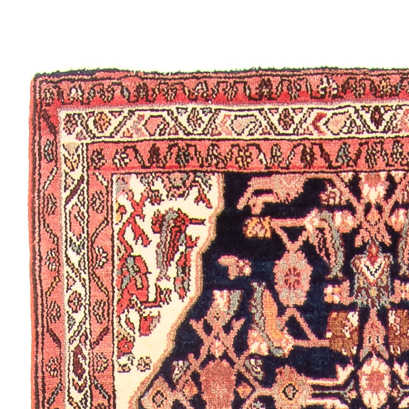 Corredor Tapete Persa - Nomadic - 322 x 107 cm - azul escuro