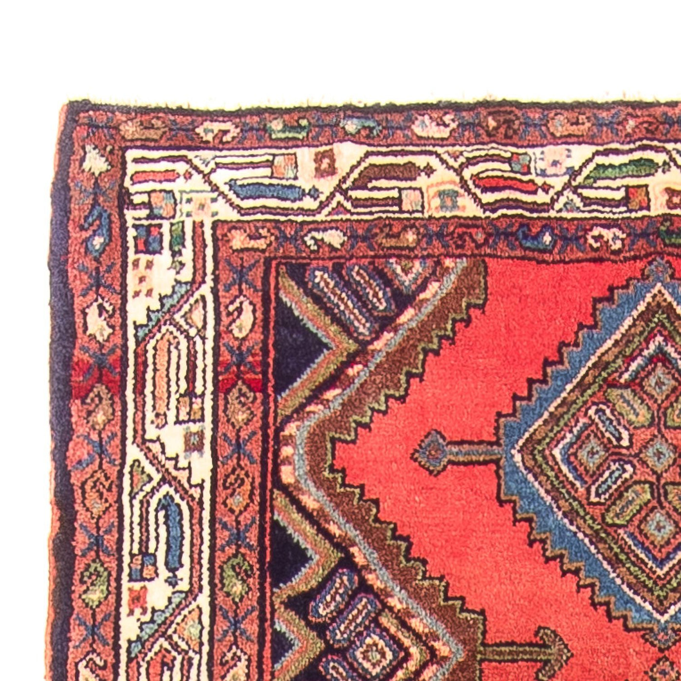 Corredor Tapete Persa - Nomadic - 275 x 103 cm - vermelho