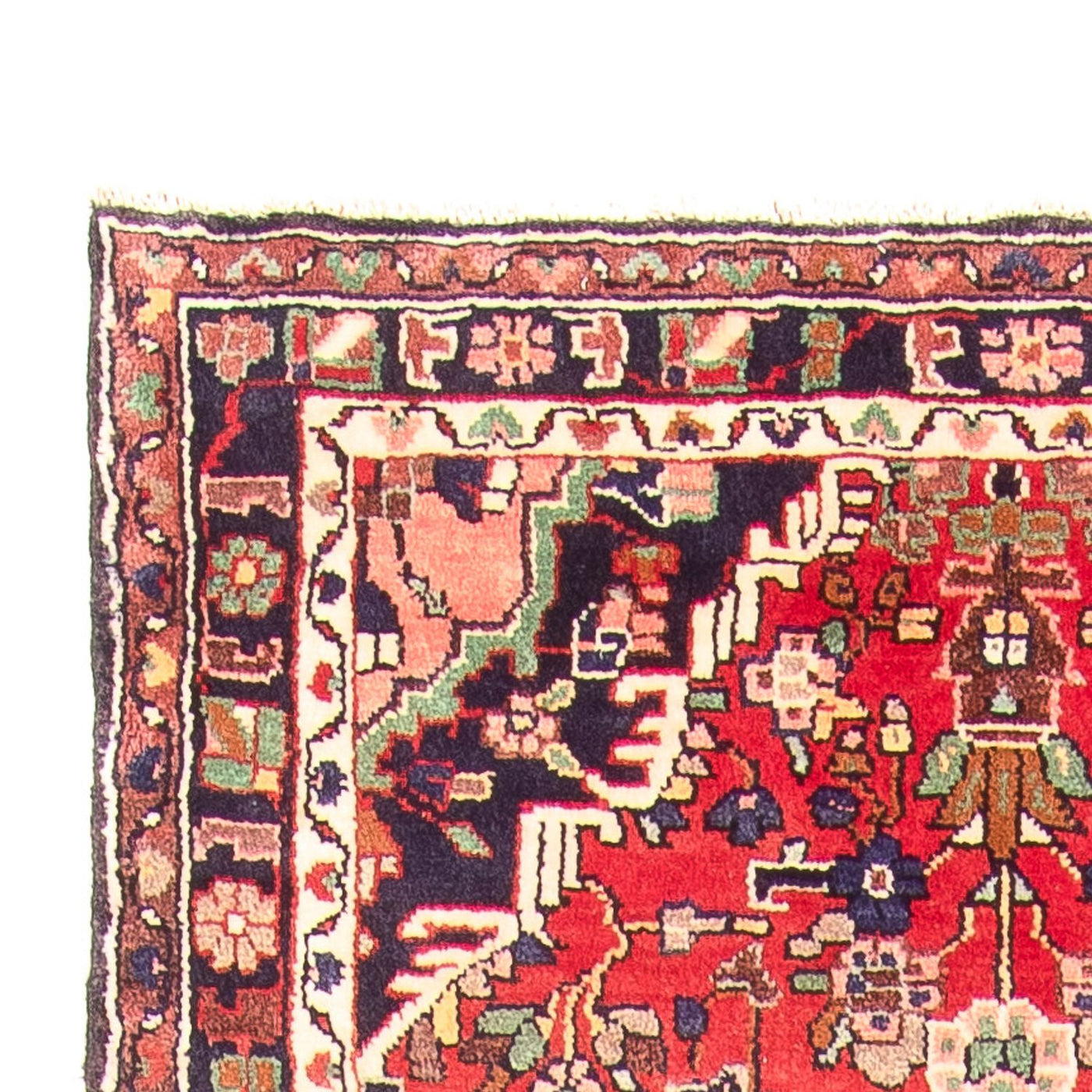 Corredor Tapete Persa - Nomadic - 337 x 108 cm - vermelho