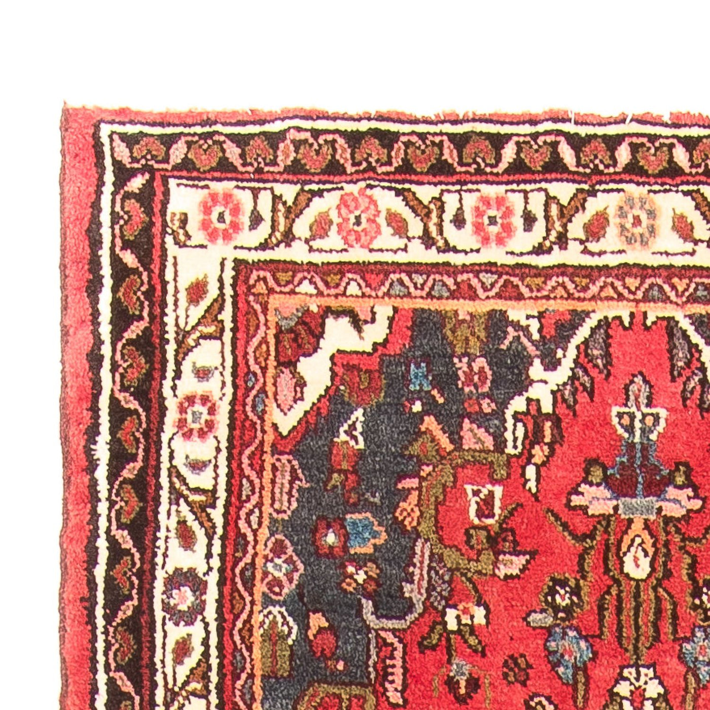 Corredor Tapete Persa - Nomadic - 317 x 106 cm - vermelho