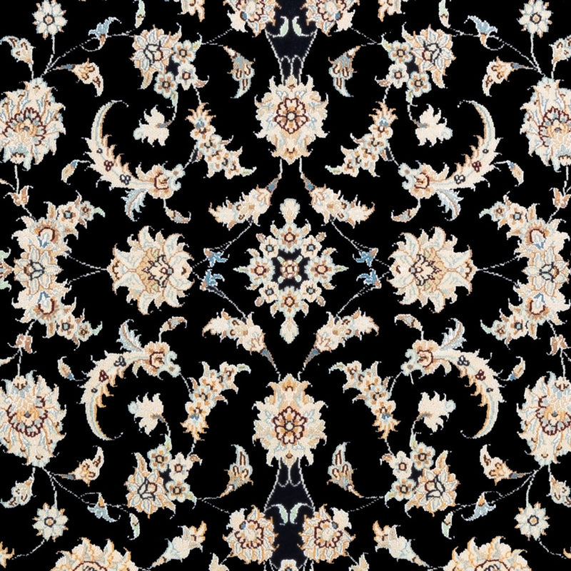 Tapete Persa - Nain - Premium - 178 x 120 cm - azul escuro