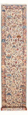 Kashmar Tapete 83x402cm - Tapete persa - Passadeira / Bege / 83 x 402 cm Passadeira