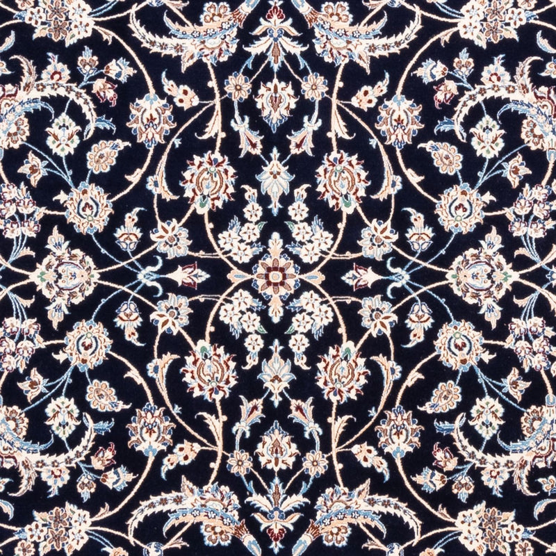 Tapete Persa - Nain - Premium - 260 x 215 cm - azul escuro