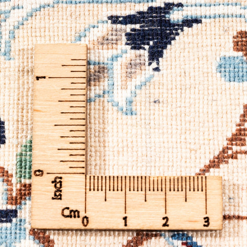 Tapete Persa - Nain - Premium - 260 x 215 cm - azul escuro