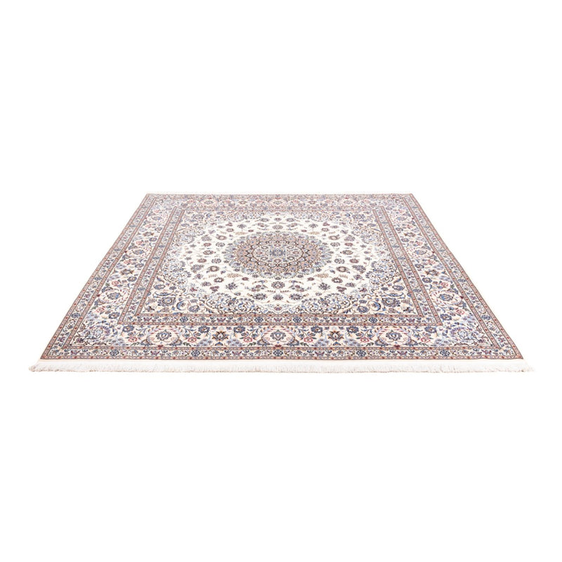 Tapete Persa - Nain - Premium praça  - 203 x 201 cm - creme