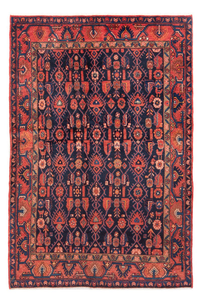 Yalameh Tapete 147x194cm - Tapete persa - azul escuro