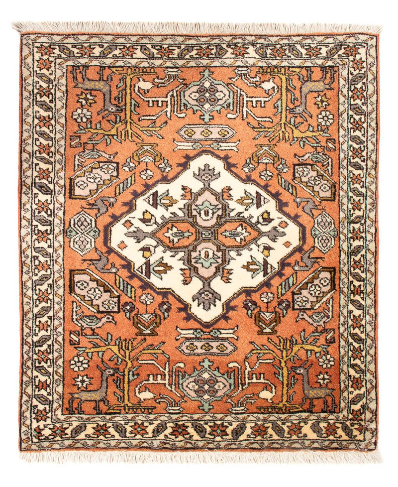 Tapete Persa - Nomadic - 89 x 71 cm - laranja