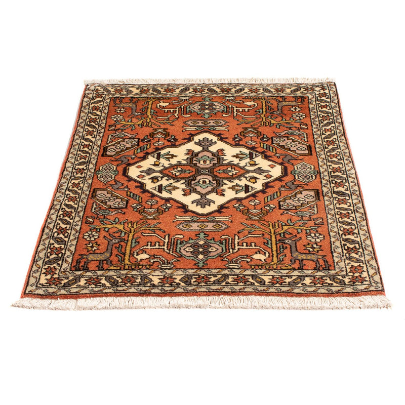 Tapete Persa - Nomadic - 89 x 71 cm - laranja