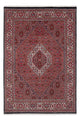 Tapete Persa - Bijar - Royal - 207 x 142 cm - vermelho escuro