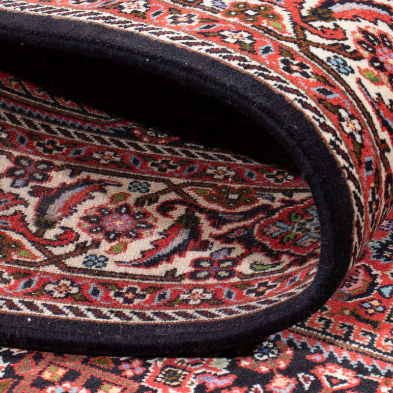 Tapete Persa - Bijar - Royal - 207 x 142 cm - vermelho escuro