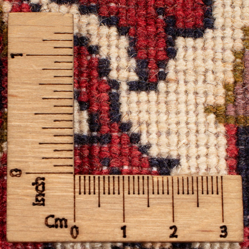 Tapete Persa - Bijar - Royal - 294 x 253 cm - vermelho escuro