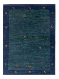 Tapete Gabbeh - Persa - 139 x 100 cm - azul petróleo – product image