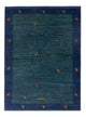 Tapete Gabbeh - Persa - 139 x 100 cm - azul petróleo