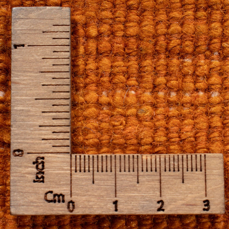 Tapete Gabbeh - Persa - 128 x 100 cm - laranja