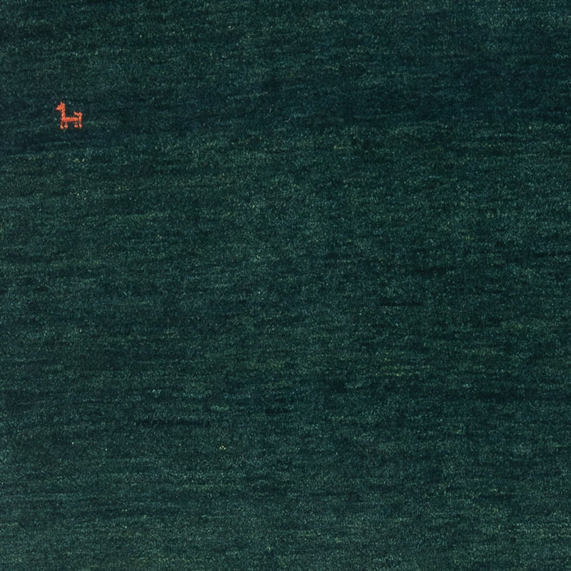 Tapete Gabbeh - Persa - 178 x 115 cm - verde escuro