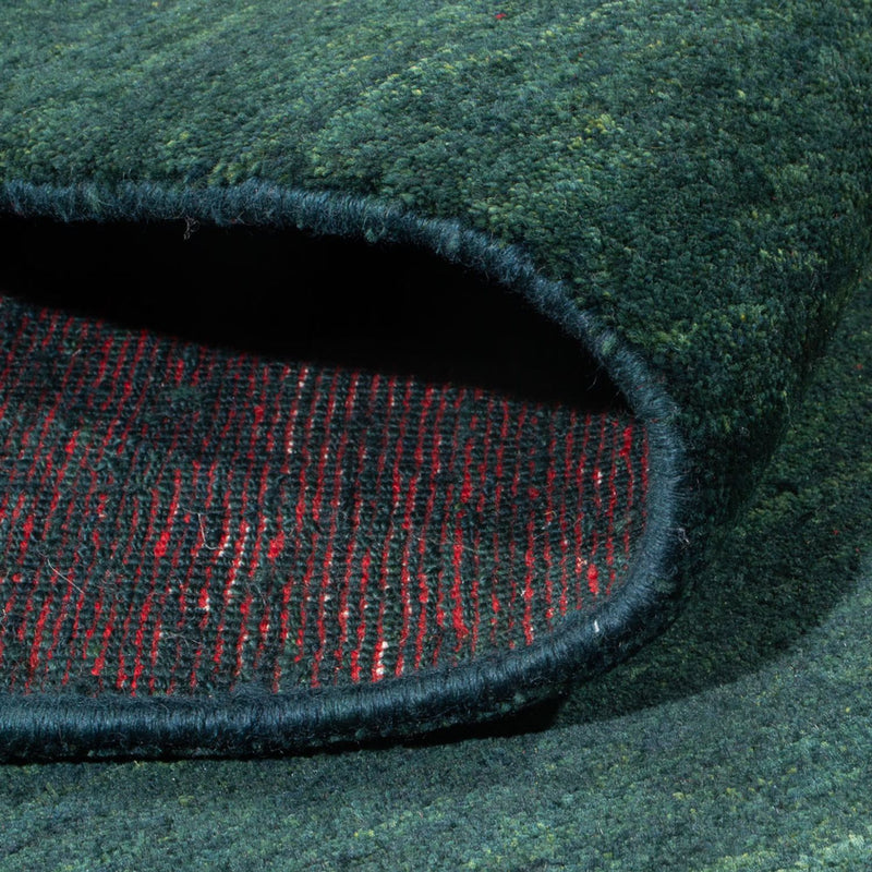 Tapete Gabbeh - Persa - 178 x 115 cm - verde escuro