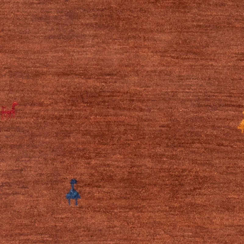 Tapete Gabbeh - Persa - 144 x 105 cm - multicolorido