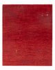 Tapete Gabbeh - Persa - 130 x 100 cm - vermelho