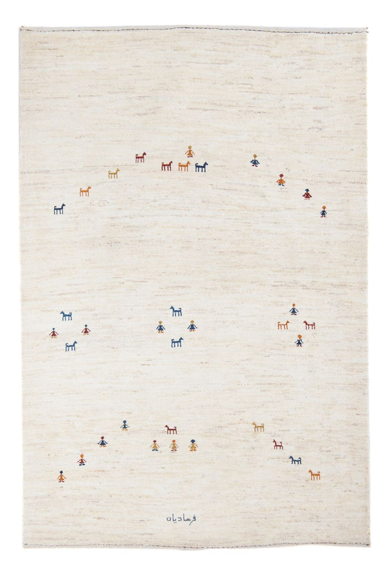 Gabbeh persa Tapete 178x126cm - Perserteppich Wollteppich