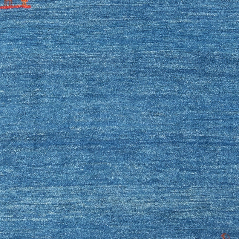Tapete Gabbeh - Persa - 180 x 116 cm - azul