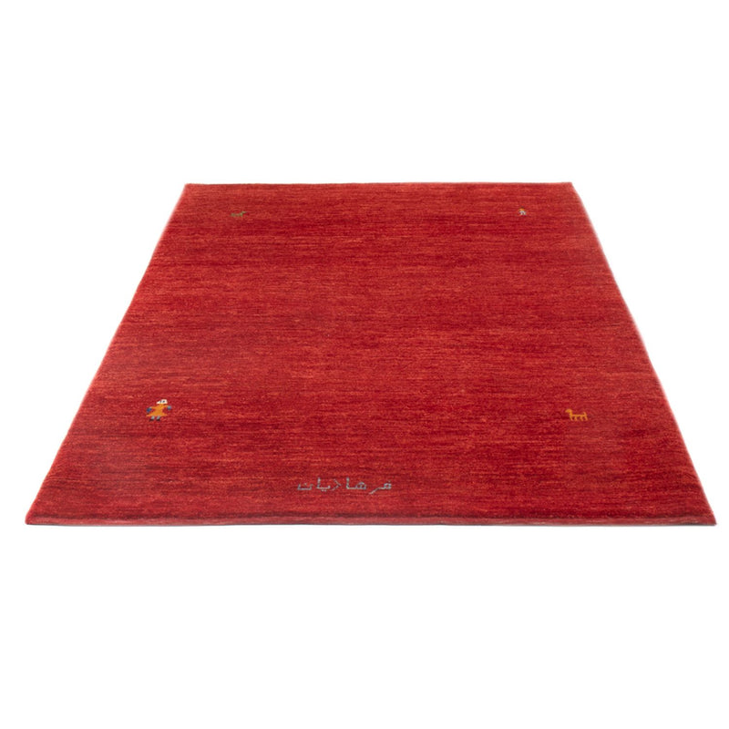 Tapete Gabbeh persa 128x196cm - Tapete persa de lã - vermelho