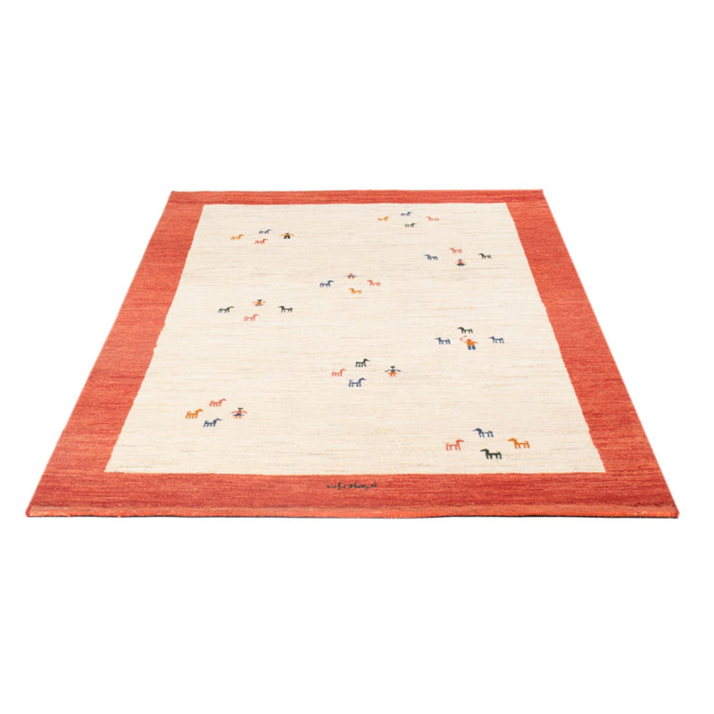 Tapete Gabbeh - Persa - 177 x 120 cm - multicolorido