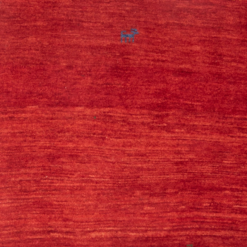 Tapete Gabbeh persa 114x185cm - Tapete persa de lã - vermelho