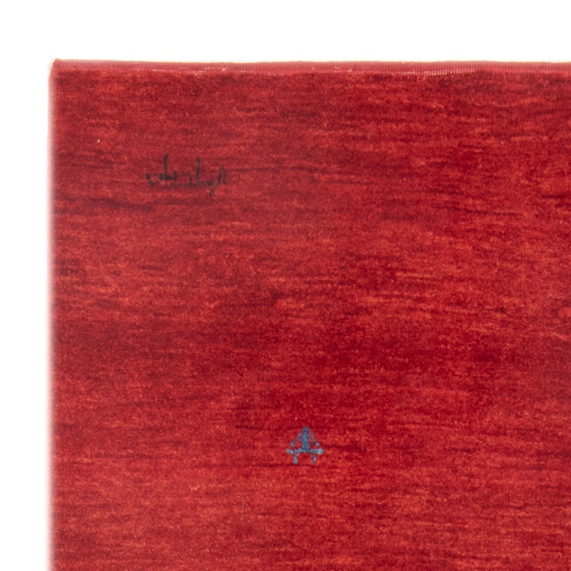 Tapete Gabbeh persa 114x185cm - Tapete persa de lã - vermelho
