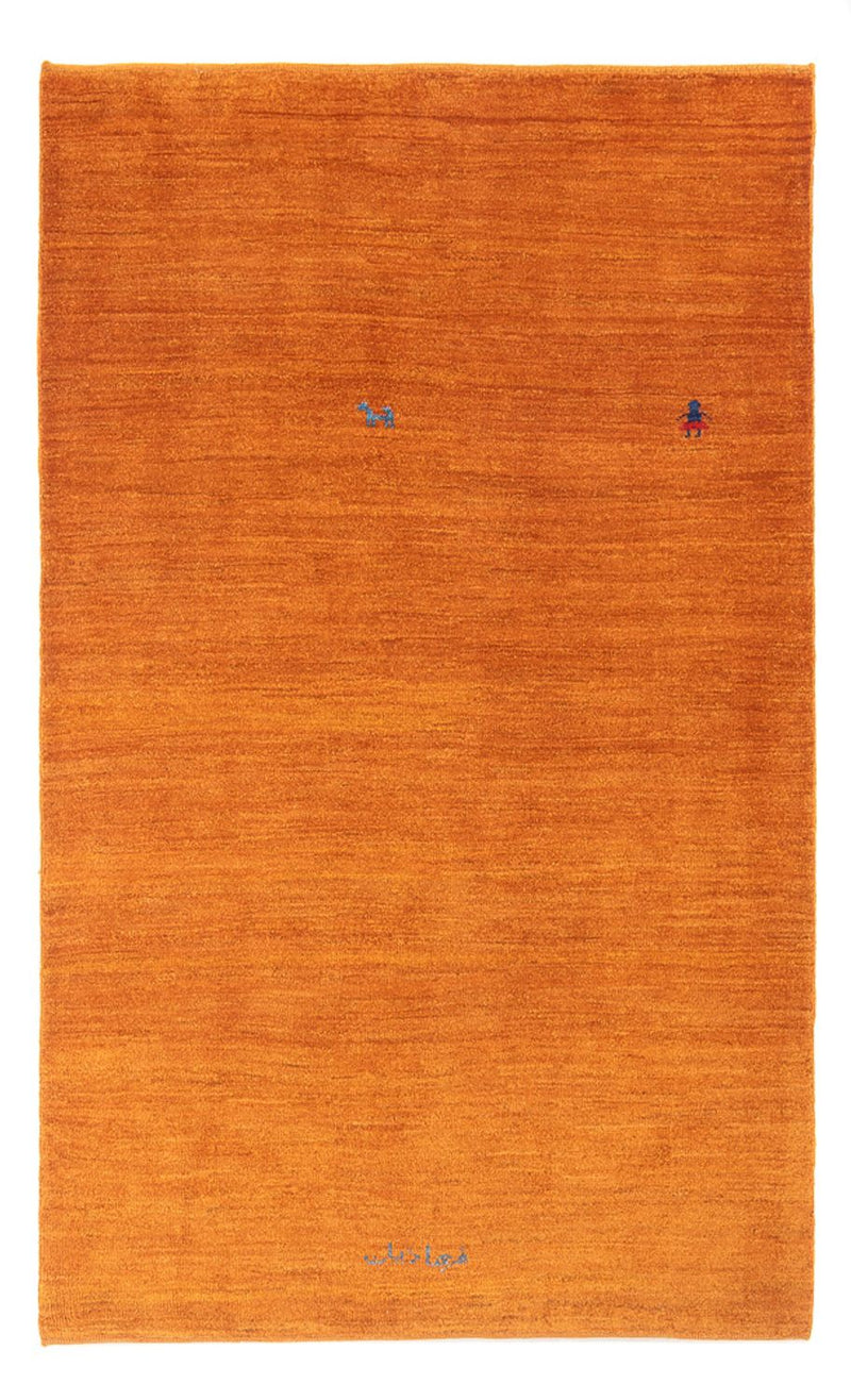 Tapete Gabbeh - Persa - 176 x 115 cm - laranja