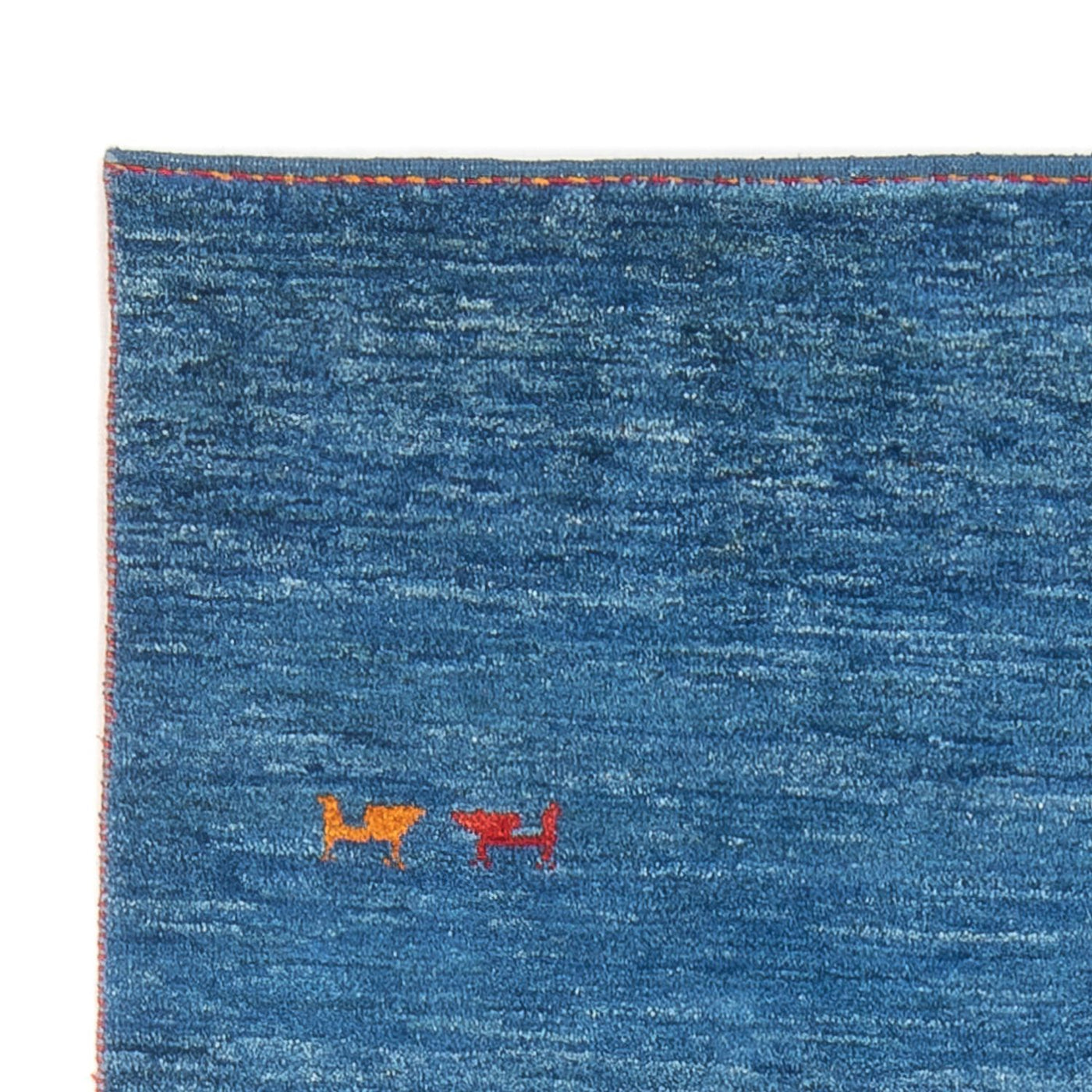 Tapete Gabbeh - Persa - 176 x 115 cm - azul