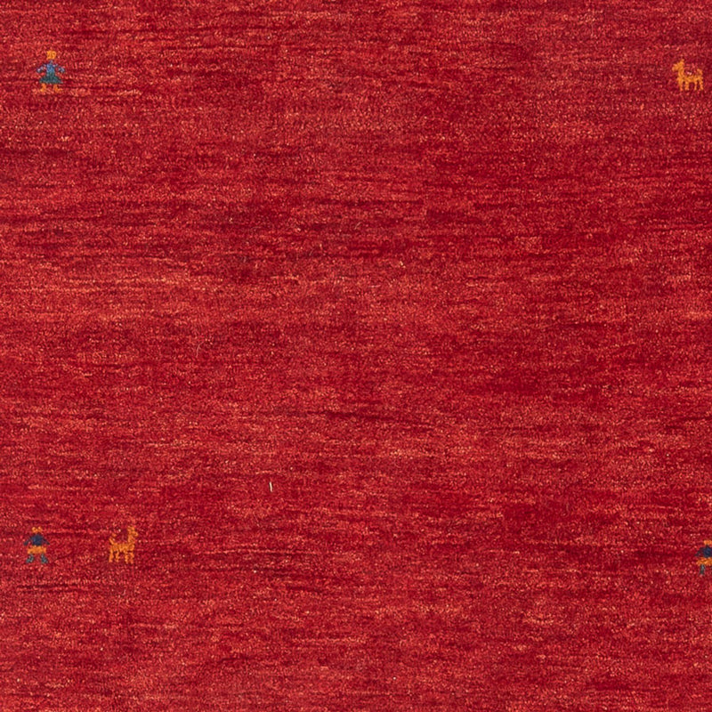 Tapete Gabbeh - Persa - 186 x 122 cm - vermelho
