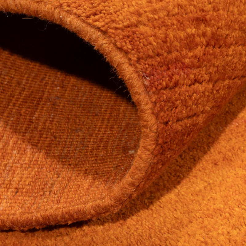 Tapete Gabbeh - Persa - 147 x 104 cm - laranja