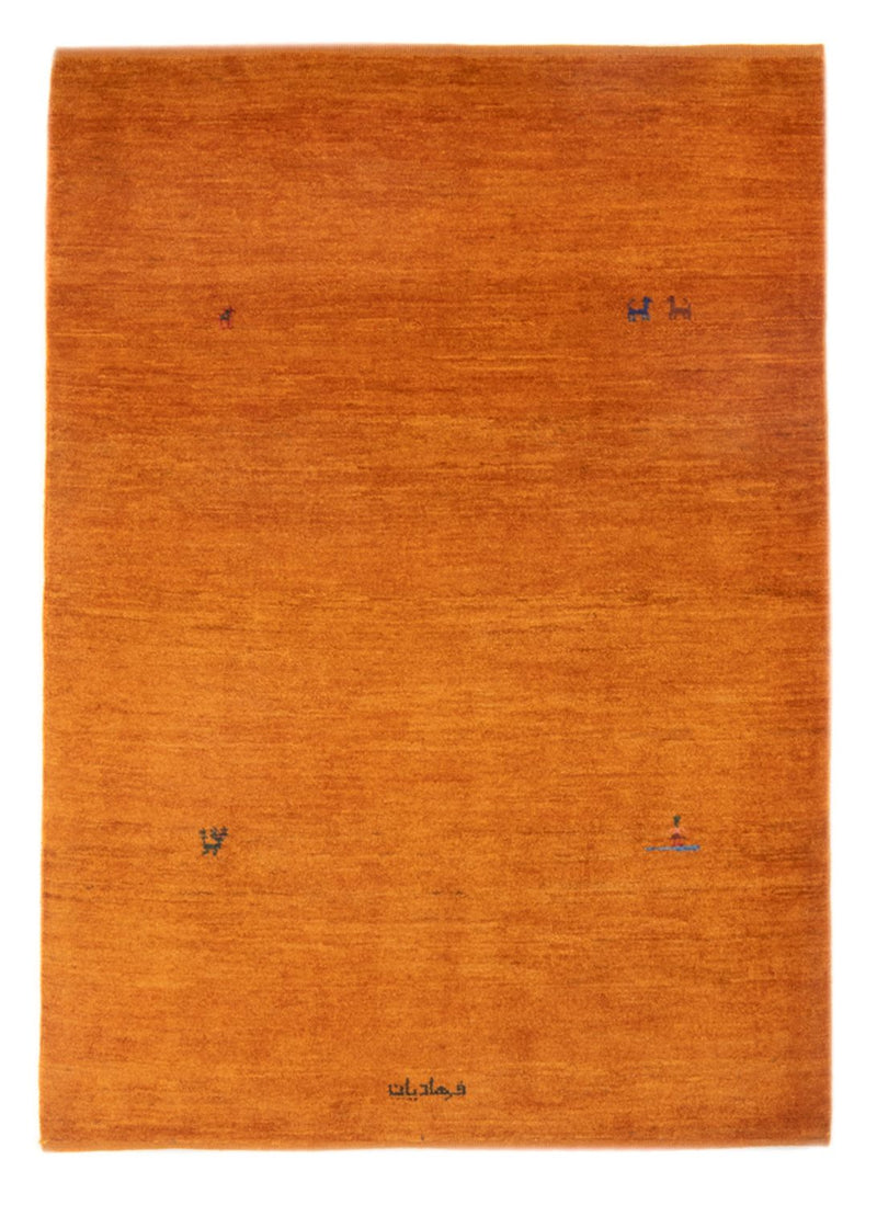 Tapete Gabbeh - Persa - 160 x 107 cm - terracotta