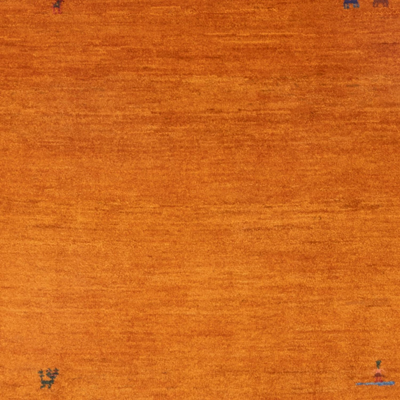 Tapete Gabbeh - Persa - 160 x 107 cm - terracotta