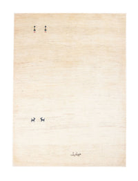Tapete Gabbeh - Persa - 150 x 102 cm - branco – product image