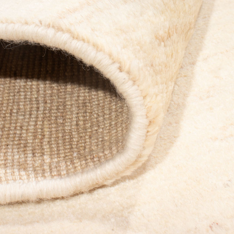 Tapete Gabbeh - Persa - 150 x 102 cm - branco