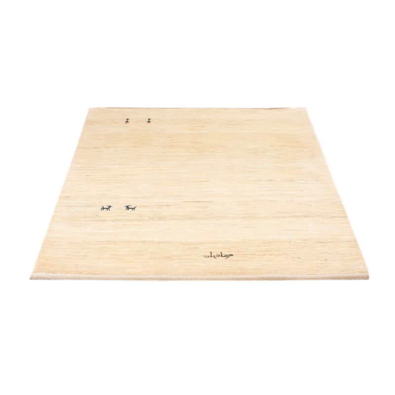 Tapete Gabbeh - Persa - 150 x 102 cm - branco