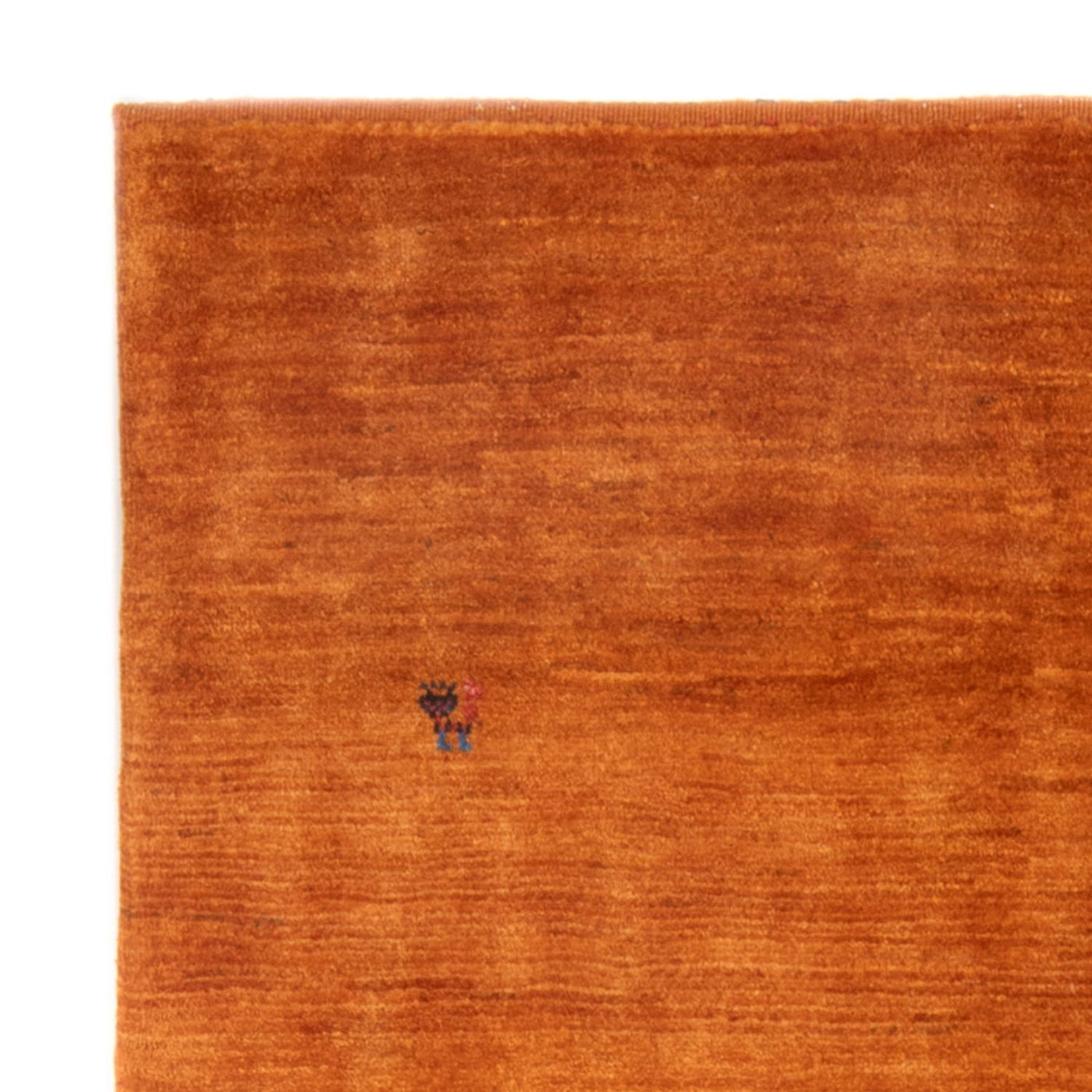 Tapete Gabbeh - Persa - 155 x 112 cm - terracotta